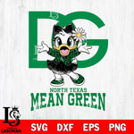 North Texas Mean Green Dolce And Gabbana Daisy Duck Disney Svg Eps Dxf Png File, Digital Download, Instant Download