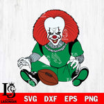 North Texas Mean Green Pennywise Horror Sport 6 Svg Eps Dxf Png File, Digital Download