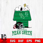 North Texas Mean Green Snoopy Chill Football SVG DXF EPS PNG FILE,Snoopy File Cut, NCAA Digital Download,Instant Download,Christmas Silhouette