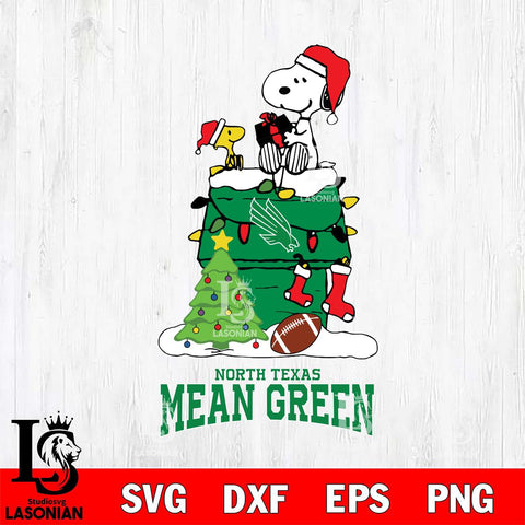 North Texas Mean Green Snoopy Sport 11 Svg Eps Dxf Png File, Digital Download