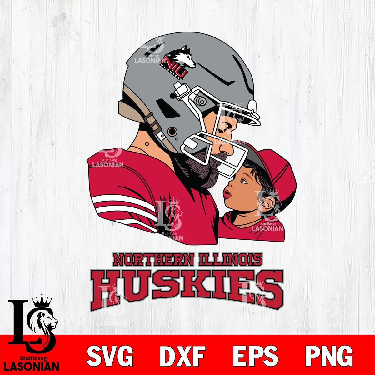 Northern Illinois Huskies Father And Child Rugby – lasoniansvg
