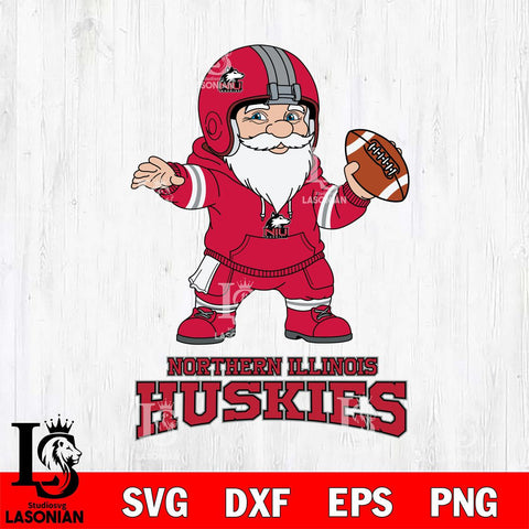 Northern Illinois Huskies Gnome football player File Cut, NCAA SVG, Digital Download , Criucut , Silhouette