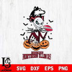 Northern Illinois Huskies Jack Skellington 2 halloween Svg Eps Dxf Png File, NCAA svg, Digital Download, Instant Download