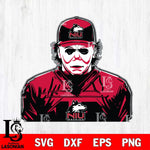 Northern Illinois Huskies Michael Myers Horror Halloween Svg Eps Dxf Png File, NCAA svg, Digital Download, Instant Download