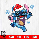Northwestern Wildcats Christmas Stitch With Tumbler Svg Eps Dxf Png File, Digital Download, Instant Download