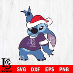 Northwestern Wildcats Disney Lilo & Stitch Christmas Svg Eps Dxf Png File, Digital Download, Instant Download