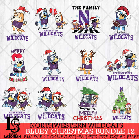 Northwestern Wildcats Disney NCAA Sport Bundle SVG PNG Svg Eps Dxf Png File, Digital Download