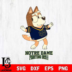 Notre Dame Fighting Irish Chilli Dance Svg Eps Dxf Png File, Digital Download, Instant Download