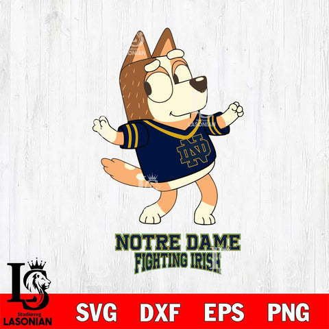 Notre Dame Fighting Irish Chilli Dance Svg Eps Dxf Png File, Digital Download, Instant Download