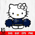 Notre Dame Fighting Irish Hello Kitty sport 3 Svg Eps Dxf Png File, NCAA svg, Digital Download, Instant Download