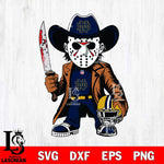 Notre Dame Fighting Irish Jason Voorhees Horror Svg Eps Dxf Png File, NCAA svg, Digital Download, Instant Download