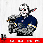 Notre Dame Fighting Irish Jason Voorhees Horror 6 Svg Eps Dxf Png File, NCAA svg, Digital Download, Instant Download