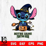Notre Dame Fighting Irish Stitch witch Svg Eps Dxf Png File, NCAA svg, Digital Download, Instant Download