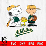 Oakland Athletics Game the Peanuts Sport Svg Eps Dxf Png File, MLB File Cut,Digital Download,Instant Download,MLB Svg Files