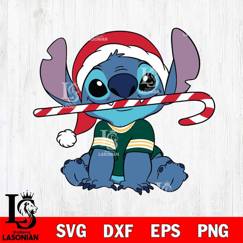 Oakland Athletics Stitch Christmas SVG DXF EPS PNG file, Cut file cricut, Instant Download