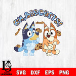 Oh Biscuits Bluey Svg Eps Dxf Png File, Digital Download, Instant Download