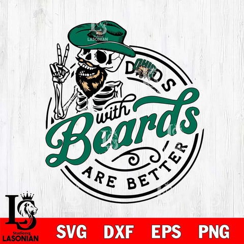Ohio Bobcats Dad With Beard Are Better Svg Eps Dxf Png File, Digital Download, Instant Download