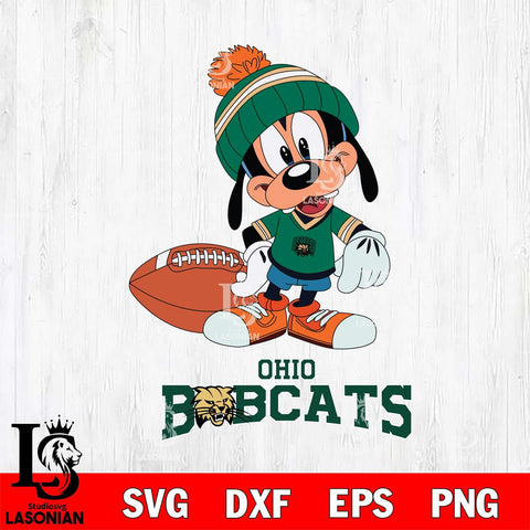 Ohio Bobcats Goofy Football SVG DXF EPS PNG FILE,NCAA svg ,Football Digital Download,Instant Download, Silhouette