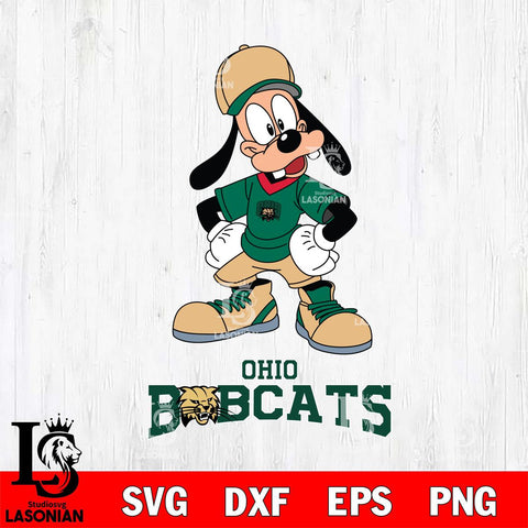 Ohio Bobcats Goofy Sport SVG DXF EPS PNG FILE,NCAA svg ,Football Digital Download,Instant Download, Silhouette