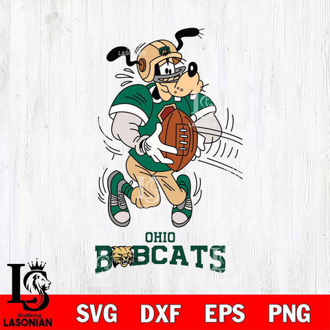 Ohio Bobcats Goofy Sport Football SVG DXF EPS PNG FILE,NCAA svg ,Football Digital Download,Instant Download, Silhouette