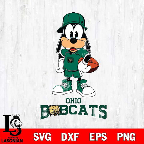 Ohio Bobcats Goofy rugby SVG DXF EPS PNG FILE,NCAA svg ,Football Digital Download,Instant Download, Silhouette