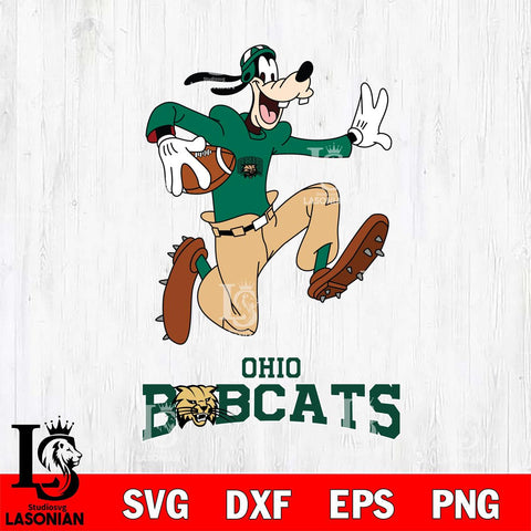 Ohio Bobcats Goofy rugby Sport SVG DXF EPS PNG FILE,NCAA svg ,Football Digital Download,Instant Download, Silhouette