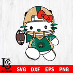 Ohio Bobcats Hello Kitty sport 11 Svg Eps Dxf Png File, NCAA svg, Digital Download, Instant Download