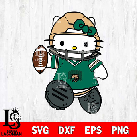 Ohio Bobcats Hello Kitty sport Svg Eps Dxf Png File, NCAA svg, Digital Download, Instant Download