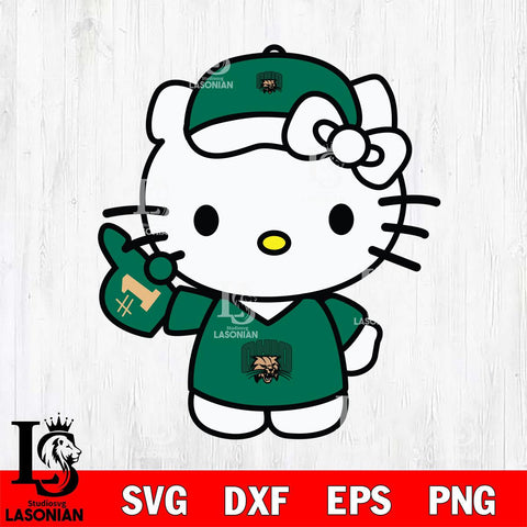 Ohio Bobcats Hello Kitty sport 5 Svg Eps Dxf Png File, NCAA svg, Digital Download, Instant Download