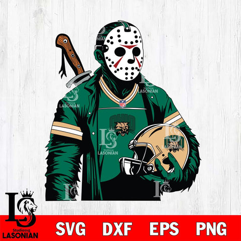 Ohio Bobcats Jason Voorhees Horror 2 Svg Eps Dxf Png File, NCAA svg, Digital Download, Instant Download