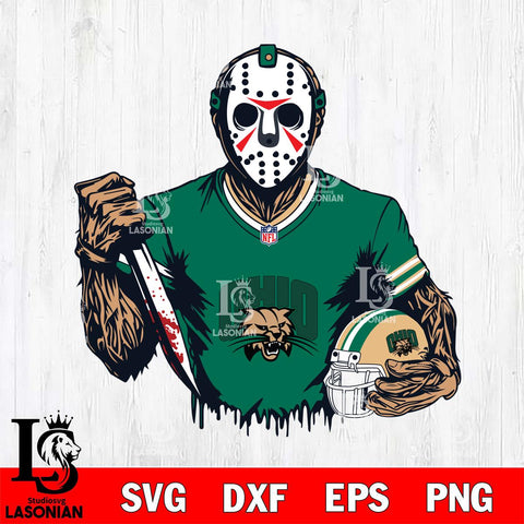 Ohio Bobcats Jason Voorhees Horror 5 Svg Eps Dxf Png File, NCAA svg, Digital Download, Instant Download