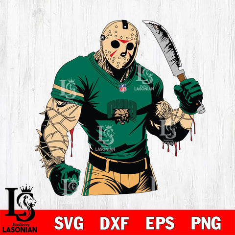 Ohio Bobcats Jason Voorhees Horror 8 Svg Eps Dxf Png File, NCAA svg, Digital Download, Instant Download