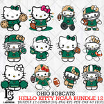 Ohio Bobcats NCAA Bundle 12 Svg Eps Dxf Png File, NCAA svg, Digital Download, Instant Download