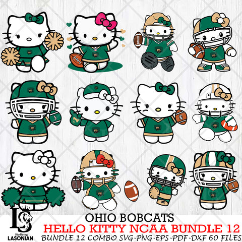 Ohio Bobcats NCAA Bundle 12 Svg Eps Dxf Png File, NCAA svg, Digital Download, Instant Download