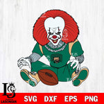 Ohio Bobcats Pennywise Horror Sport 6 Svg Eps Dxf Png File, Digital Download