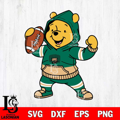 Ohio Bobcats Winnie The Pooh Disney Football Christmas File Cut, NCAA SVG DXF EPS PNG FILE, Digital Download , Criucut , Silhouette