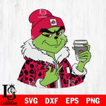 Ohio State Buckeyes Boujee Grinch 7 Svg Eps Dxf Png File, Digital Download, Instant Download