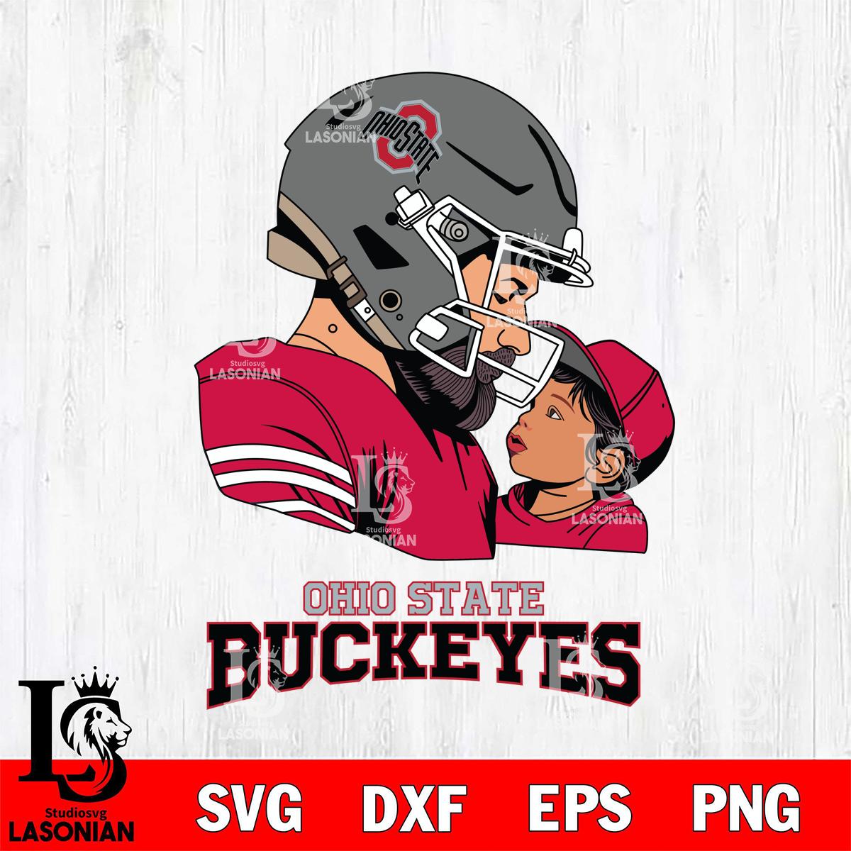 Ohio State Buckeyes Father And Child Rugby – lasoniansvg