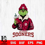 Oklahoma Sooners Grinch Christmas Cut Files Cricut, Svg Dxf Eps Png file, Digital download , Silhouette