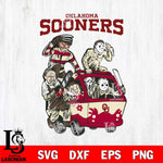 Oklahoma Sooners Jason Voorhees Horror 10 Svg Eps Dxf Png File, NCAA svg, Digital Download, Instant Download