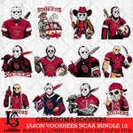 Oklahoma Sooners Jason Voorhees Horror Bundle 12 SVG Eps Dxf Png File, bundle NCAA svg, Digital Download, Instant Download