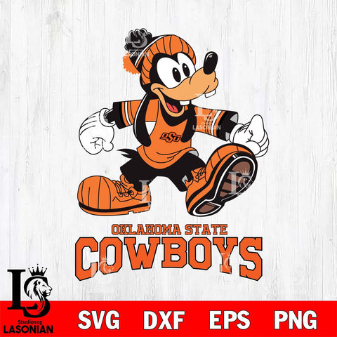 Oklahoma State Cowboys Goofy Cool Sport SVG DXF EPS PNG FILE,NCAA svg ,Football Digital Download,Instant Download, Silhouette