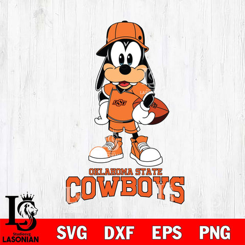 Oklahoma State Cowboys Goofy rugby SVG DXF EPS PNG FILE,NCAA svg ,Football Digital Download,Instant Download, Silhouette