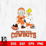 Oklahoma State Cowboys Snoopy Dont mess with SVG DXF EPS PNG FILE,Snoopy File Cut, NCAA Digital Download,Instant Download,Christmas Silhouette