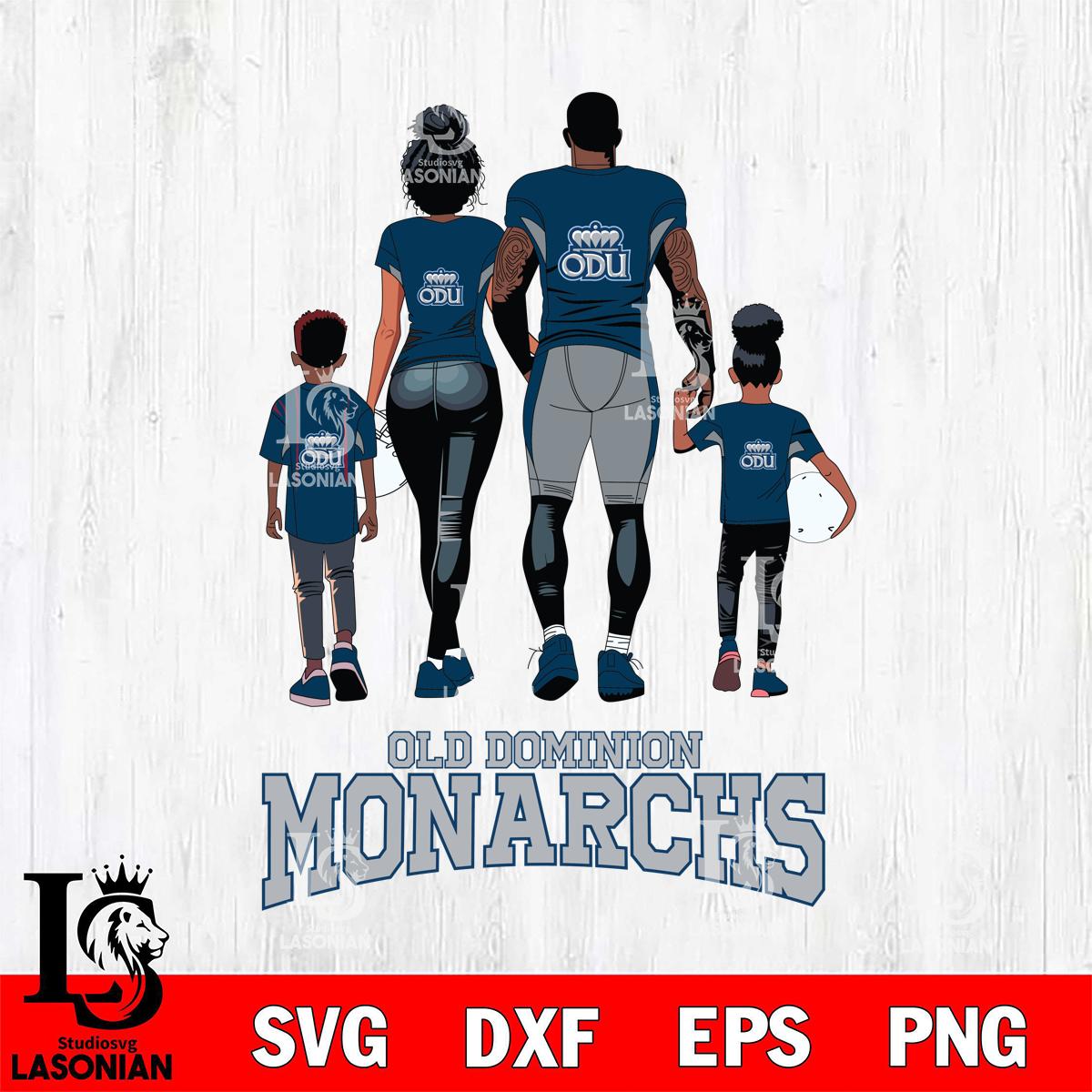 Old Dominion Monarchs Family Love Rugby – lasoniansvg