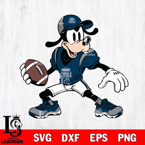 Old Dominion Monarchs Goofy Svg Eps Dxf Png File, NCAA svg, Digital Download, Instant Download