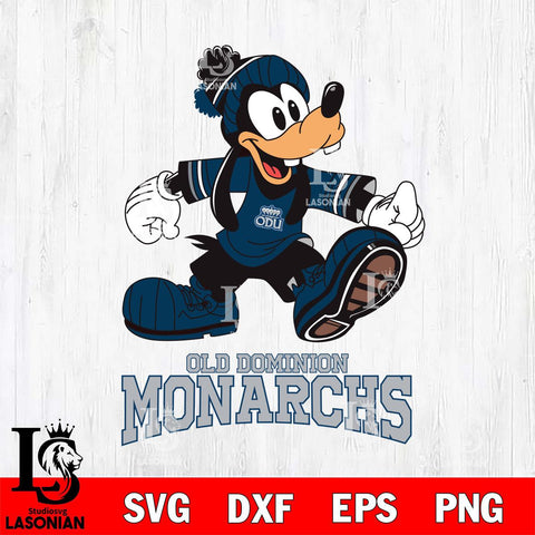 Old Dominion Monarchs Goofy Cool Sport SVG DXF EPS PNG FILE,NCAA svg ,Football Digital Download,Instant Download, Silhouette