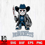 Old Dominion Monarchs Jason Voorhees 3 Svg Eps Dxf Png File, Digital Download