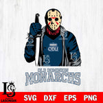 Old Dominion Monarchs Jason Voorhees 6 Svg Eps Dxf Png File, Digital Download