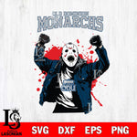 Old Dominion Monarchs Jason Voorhees Horror Halloween 3 Svg Eps Dxf Png File, NCAA svg, Digital Download, Instant Download